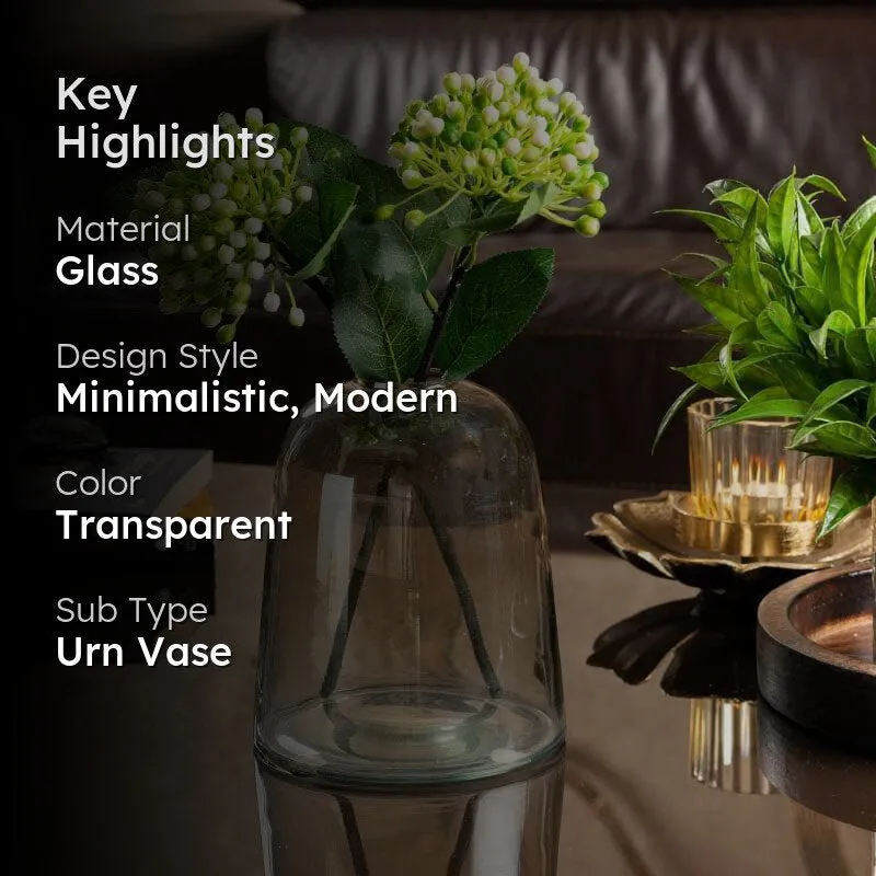 Marillo Glass Dome Vase - Small media 2