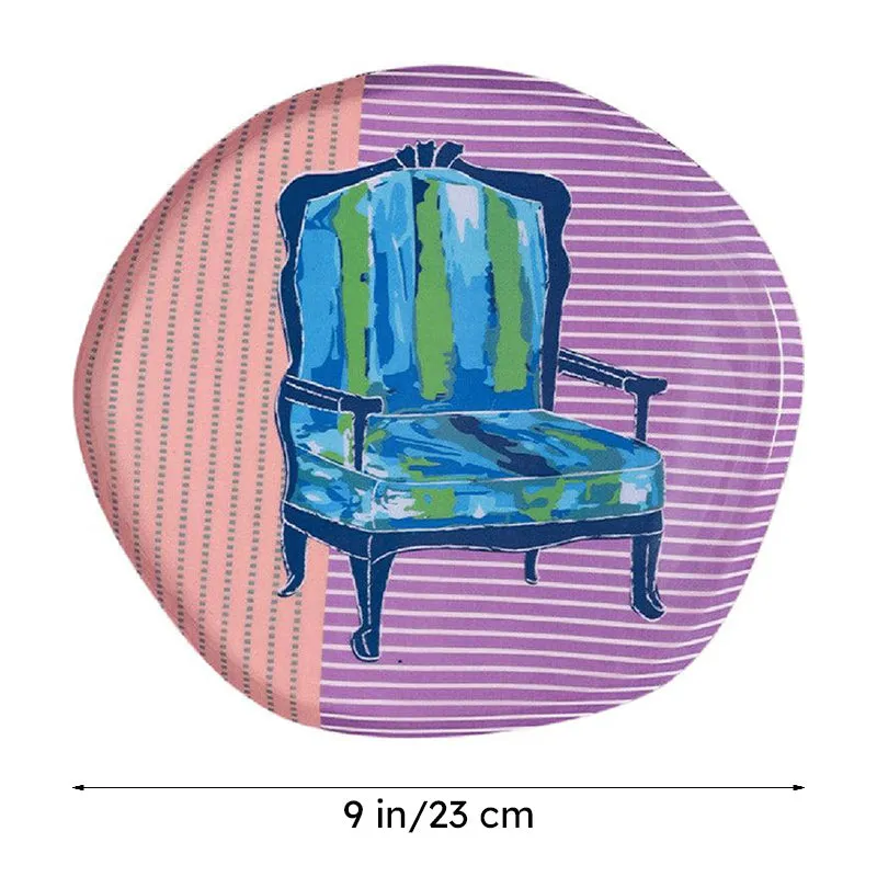 Once Upon A Seat Enamel Coated Metal Wall Plate media 6