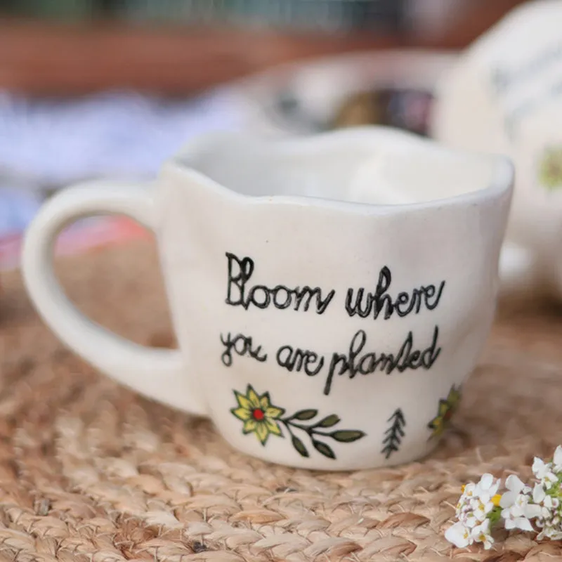 Bloom Ceramic Tea Cup (200 mL) media 1