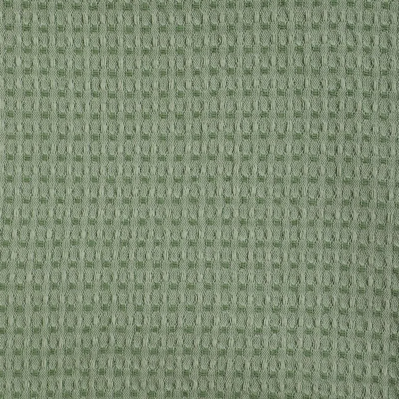 Forest Fables Knitted Cotton Throw - Sage Green media 4