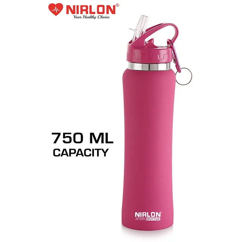 Valento Sipper Water Bottle (Pink) - 750 mL media 6