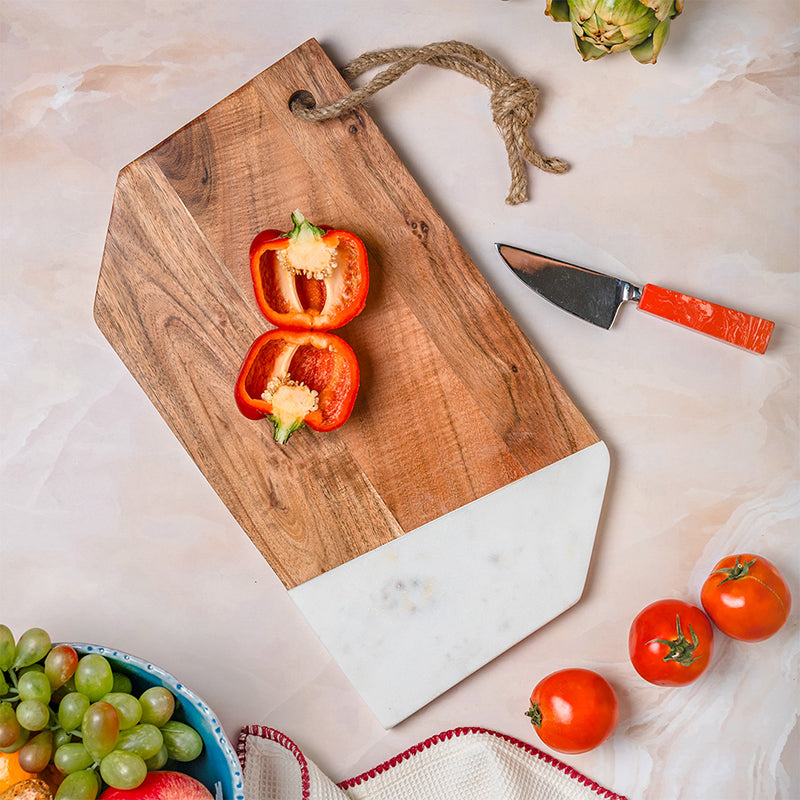 Woodstone Marble Cheese Board