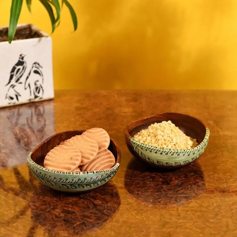 Viyasa Wooden Bowl - Set Of Two media 3