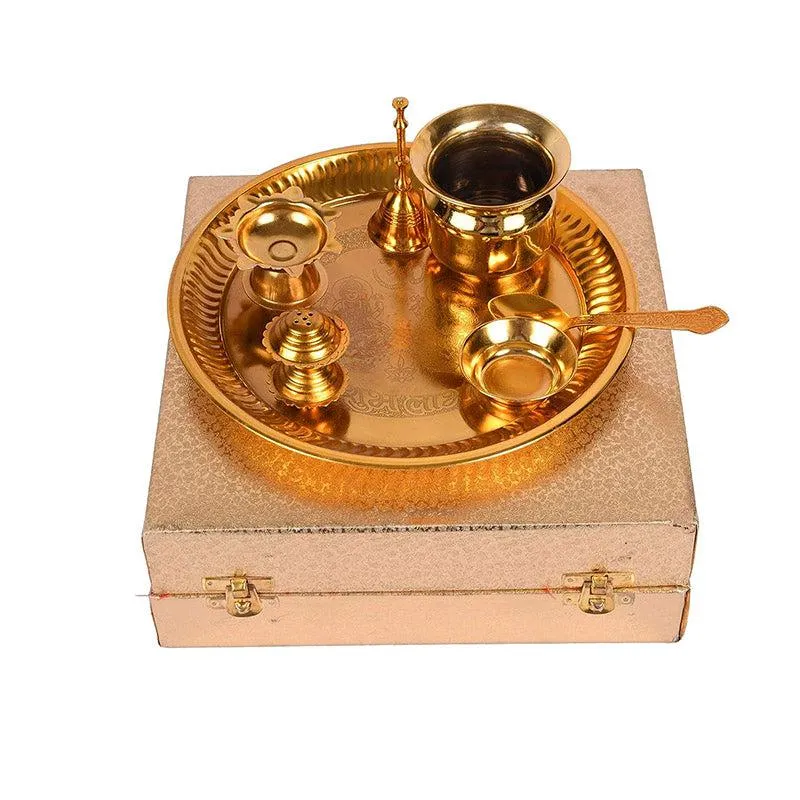 Saanvi Pooja Thali Set media 4