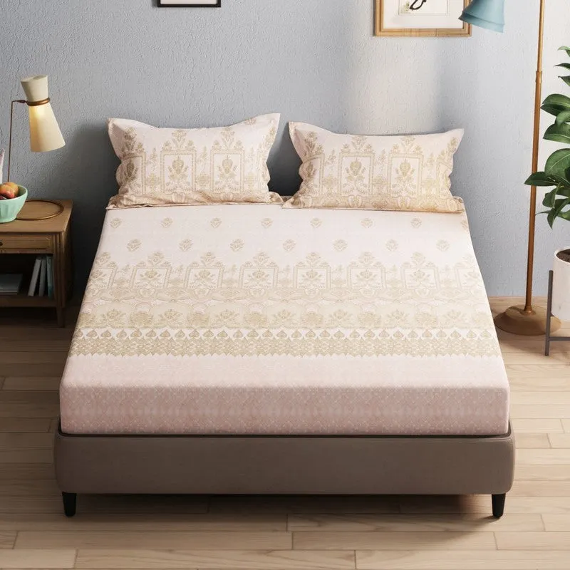 Wyril Bedsheet (Brown) - 115 GSM media 3