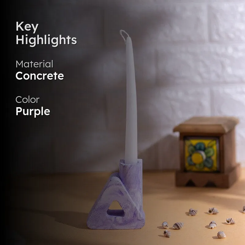 Trimney Candle Holder - Purple media 2