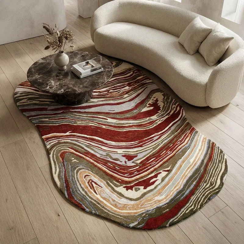 Arvion Cotton Carpet - Maroon media 3