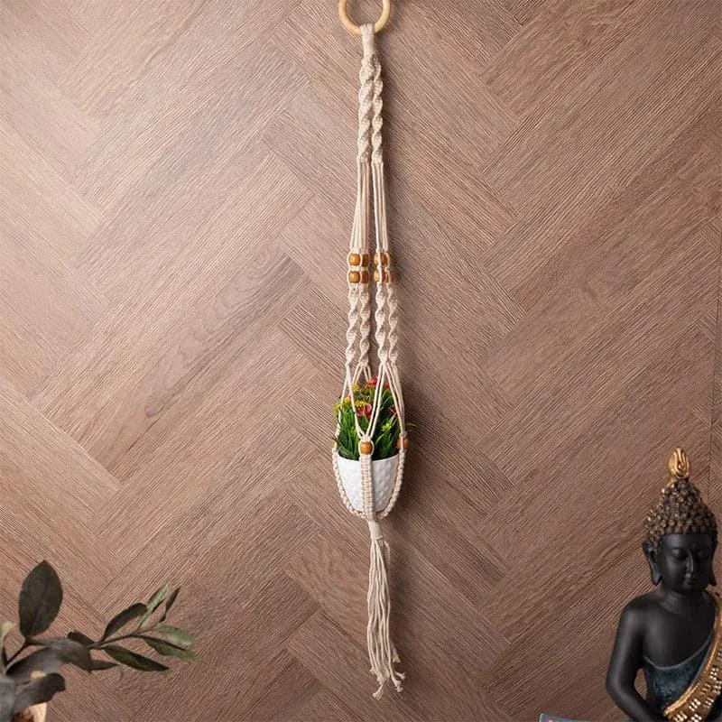 Dola Macrame Planter media 1