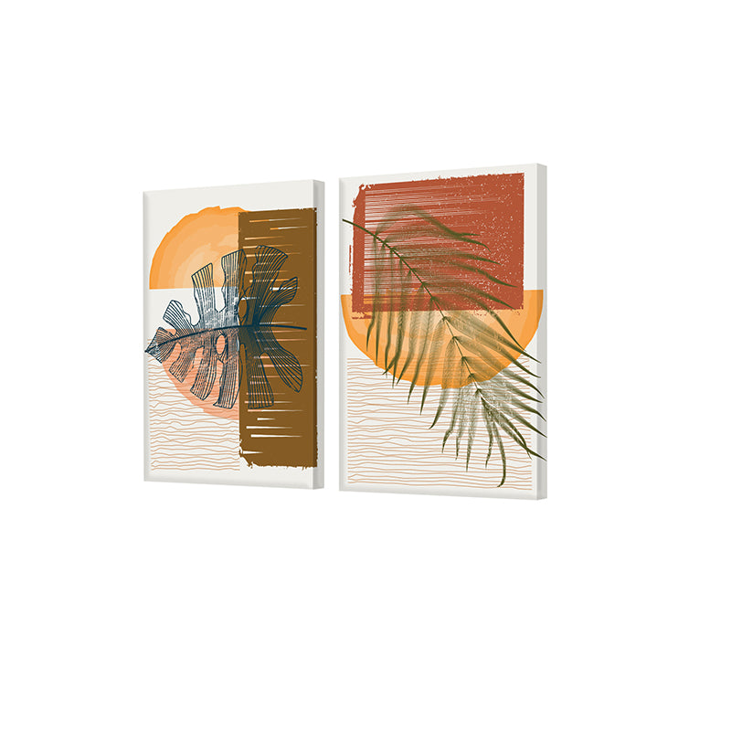 Aveta Abstract Wall Painting - Set Of Two media 4