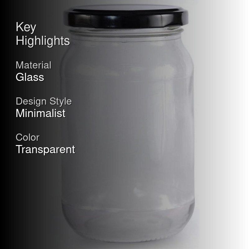 Nienna Airtight Storage Jar (1000 mL Each) - Set Of Two media 2