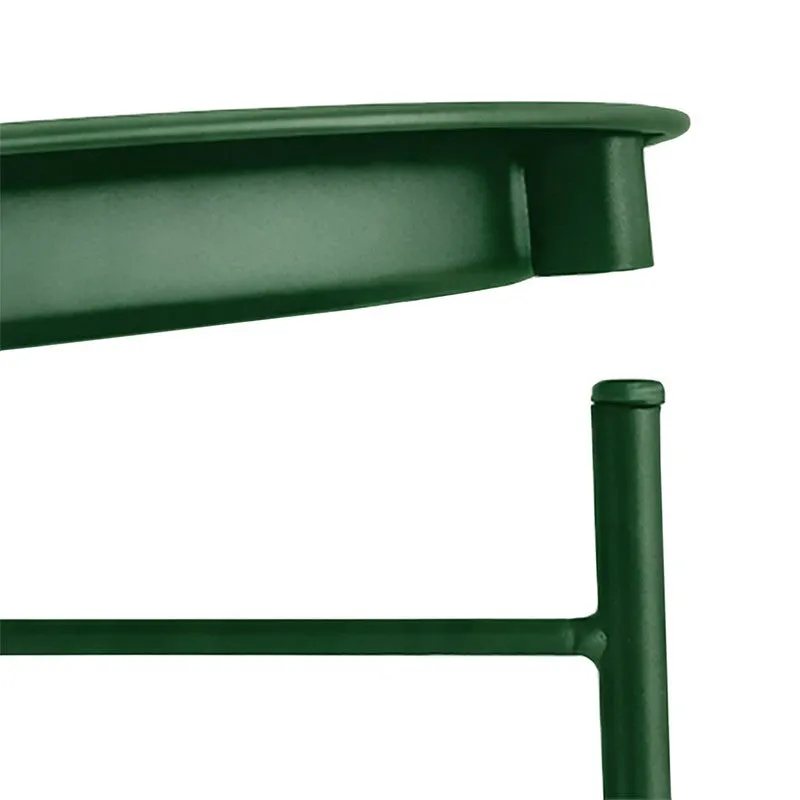 Cedar Metal Side Table - Green media 5