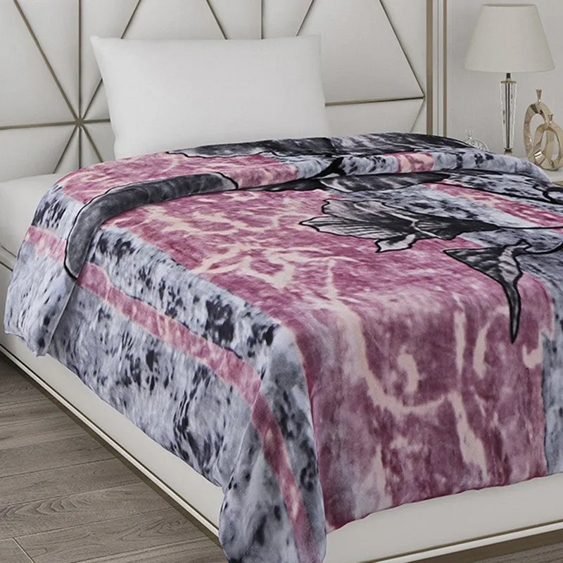 Monte Carlo Whimsical Waves Blanket - 1000 GSM media 4