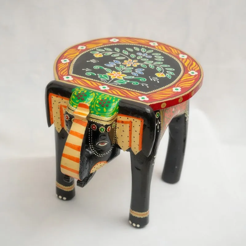 Virex Color Art Mango Wood Stool media 3