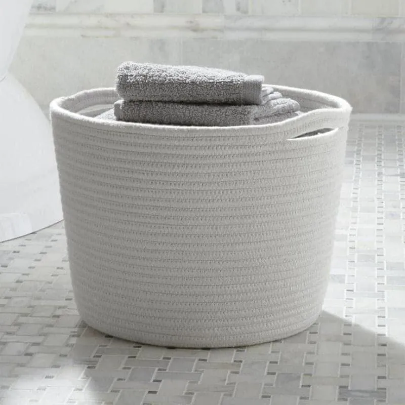 Lyricia Laundry Basket - White media 1