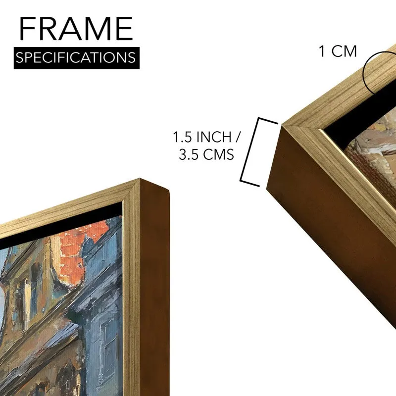 Rhapsody Canvas Wall Painting With Frame media 8