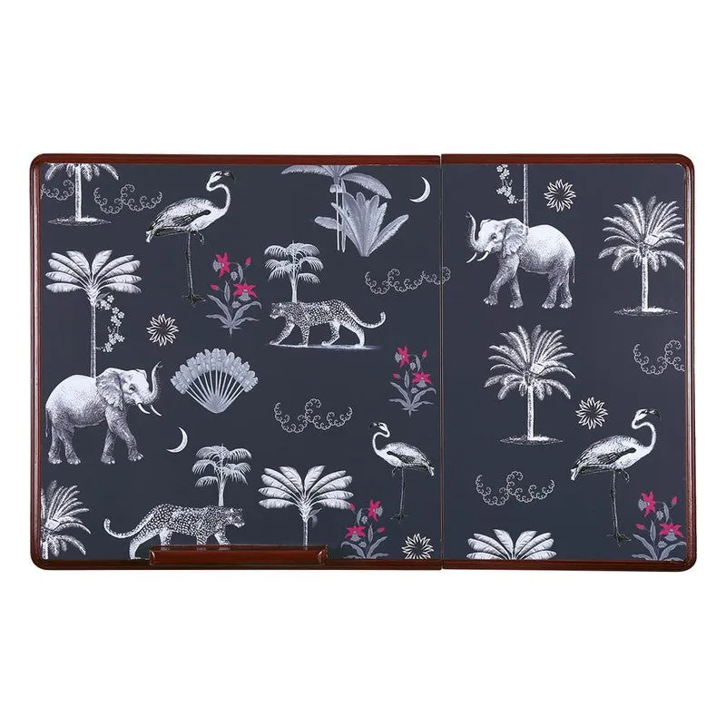 India Circus Teak Wood Animalia Laptop Table media 6