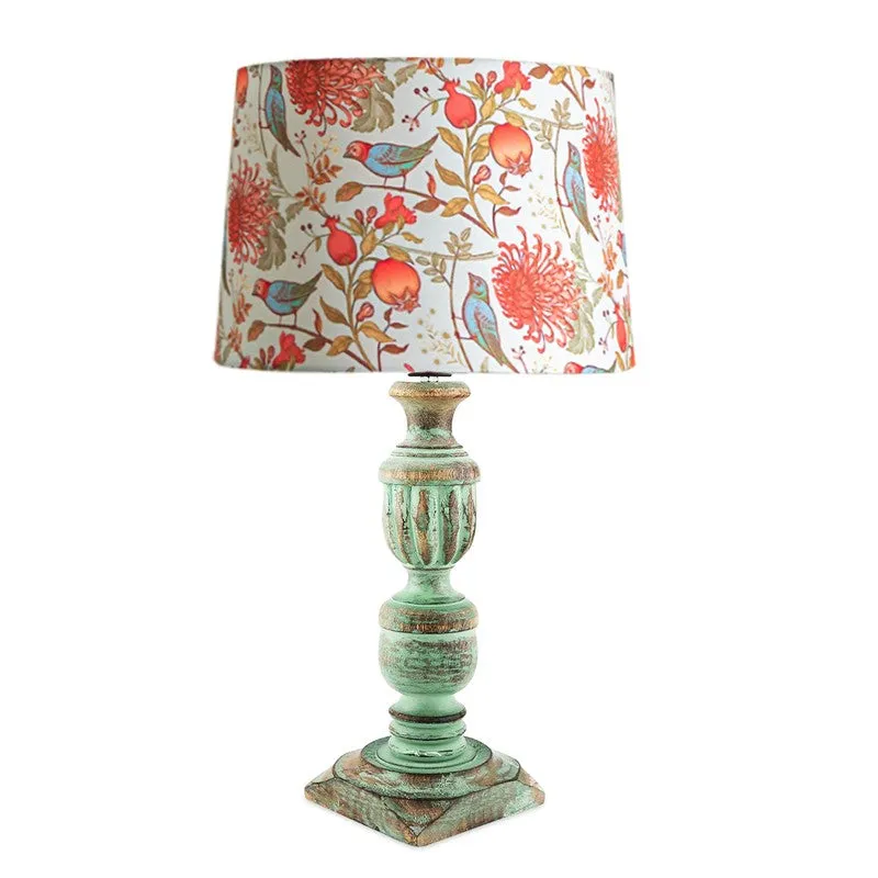 AviaryGlow Wooden Table Lamp media 6