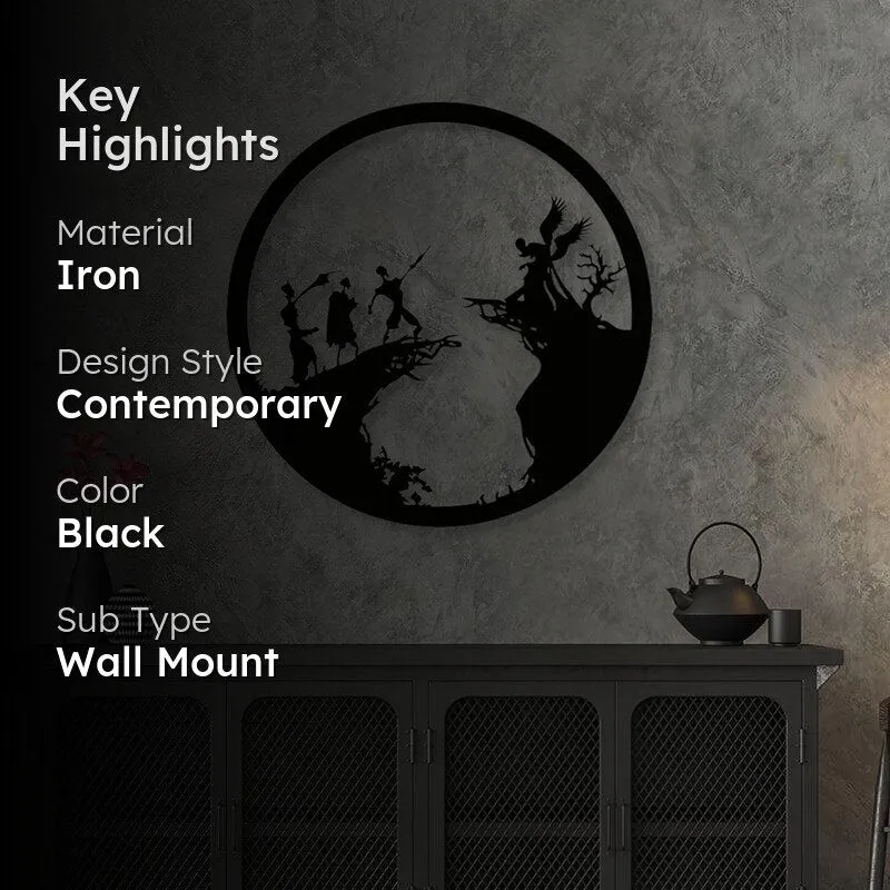 Stag Shadow Iron Wall Accent media 2