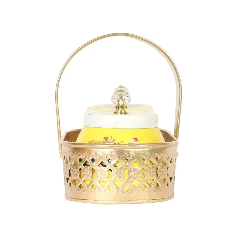 Jiru Ethnic Basket With Jar - Set Of Three - 3