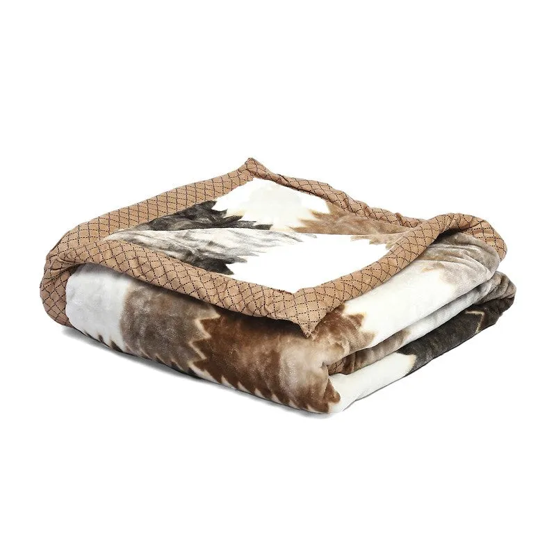 Monte Carlo Brown Mirage Blanket - 550 GSM media 5