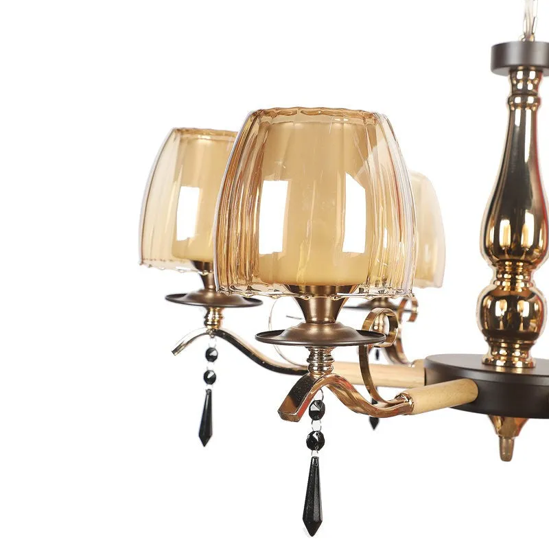 Lanthrite II Chandelier- Gold media 7
