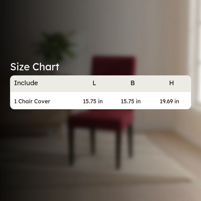 Nexo Neats Fit Chair Cover - Maroon media 7