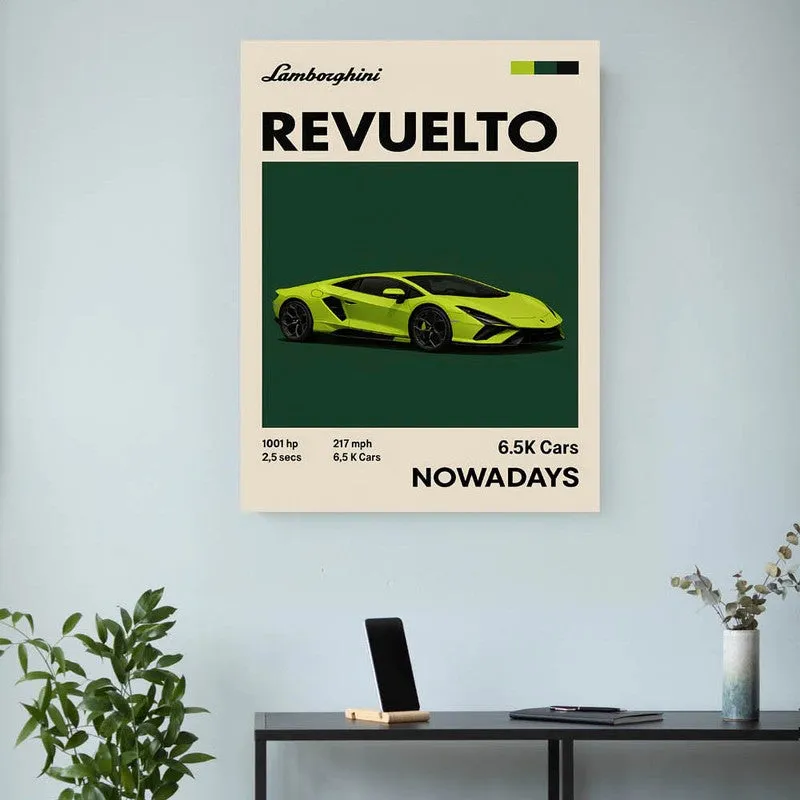 Lamborghini Revuelto Wall Poster media 3