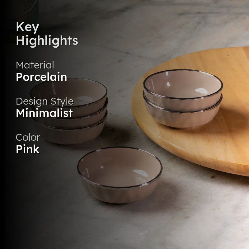 Taren Snack Bowl(190 mL) - Set Of Six media 2