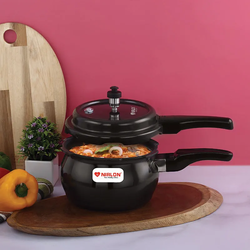 Nirlon Hard Anodized Pressure Cooker - 3000 mL media 4
