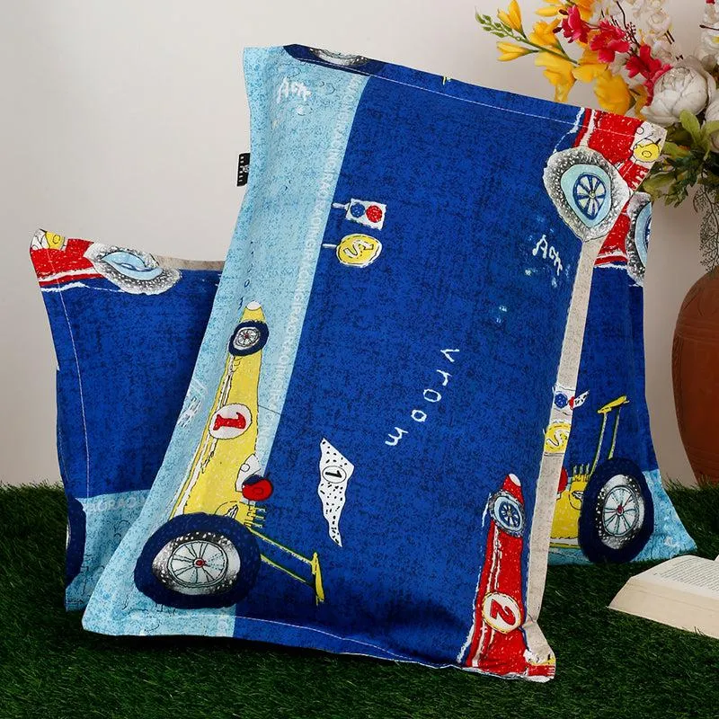 Traffic Tram Pillow Cover - Set Of Two media 1