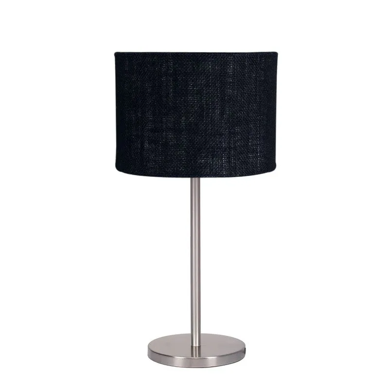 Noctra Calm Glow Metal Table Lamp - Black media 5