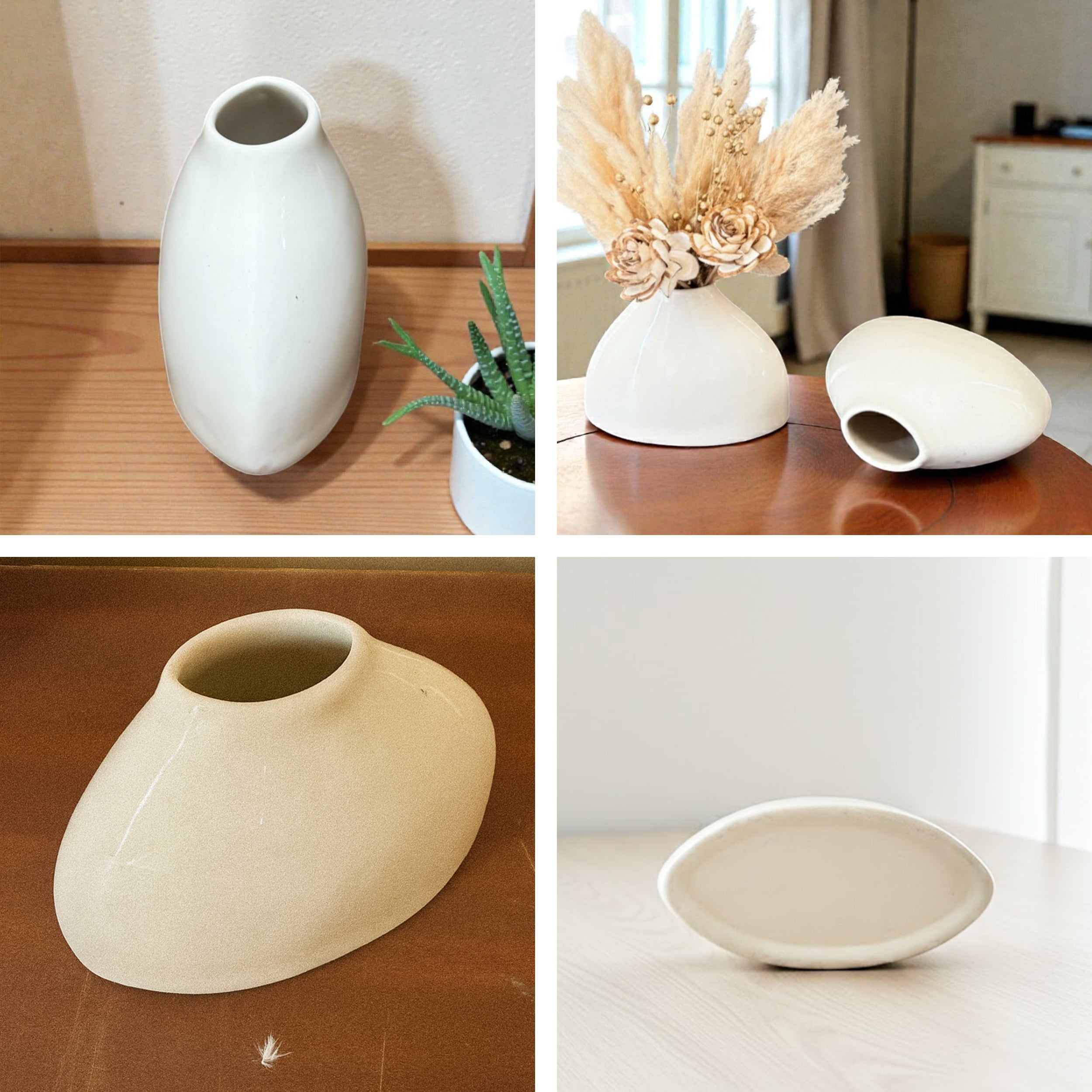 JoyBloom Artificial Flower with Ceramic Pot - Orange media 10