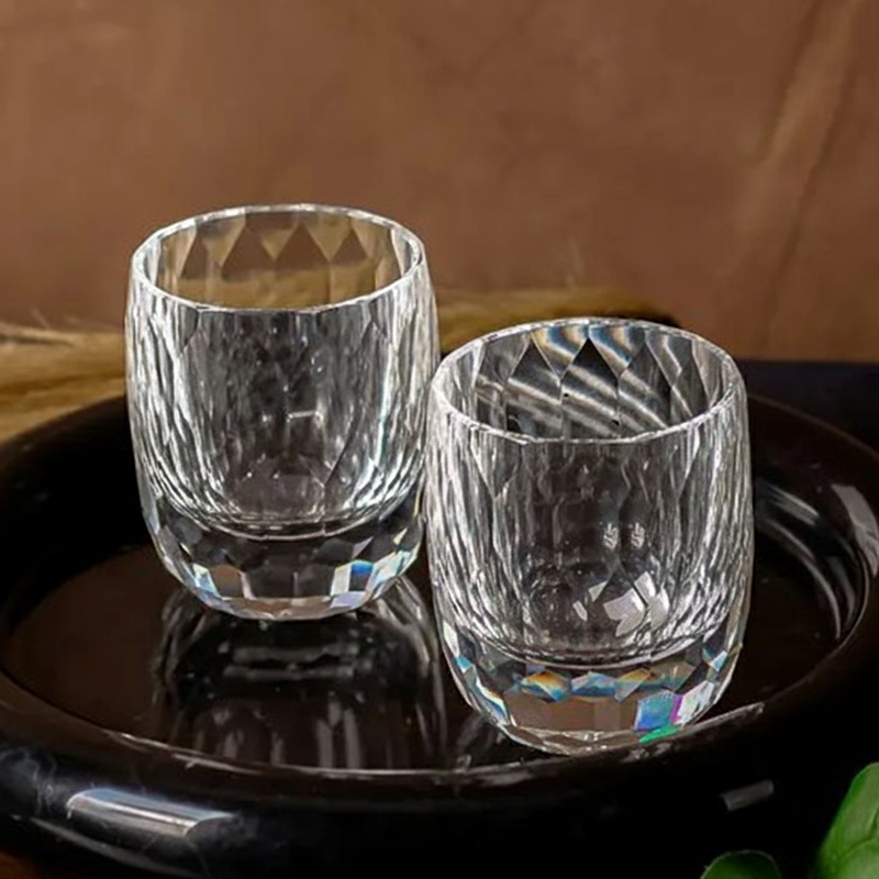 Amber Sip Whiskey Glasses (350mL Each) - Set of Two