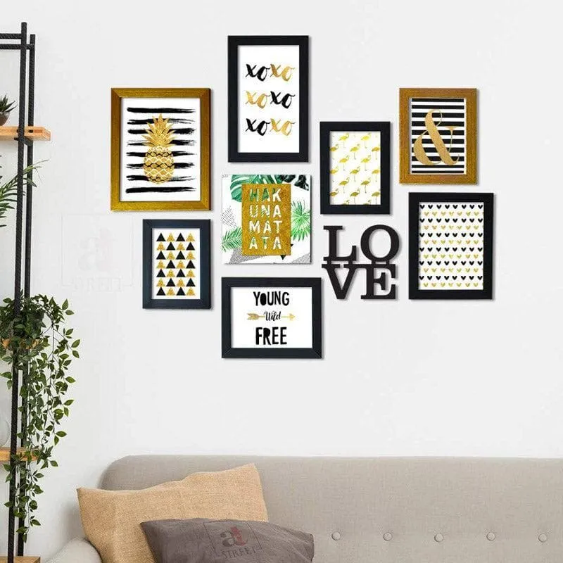 Hakunamatata Photo Frame - Set Of Nine media 1