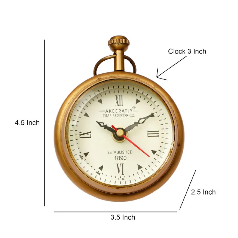 Seima Brass Table Clock media 5