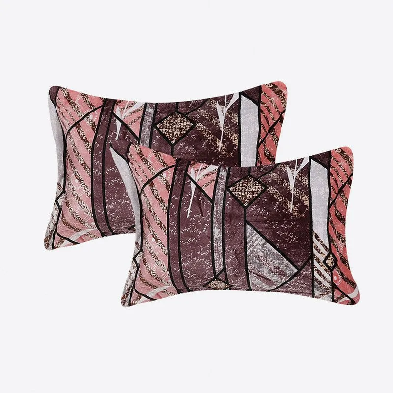 Monte Carlo Flow Forms Bedsheet (Pink) - 280 GSM media 4