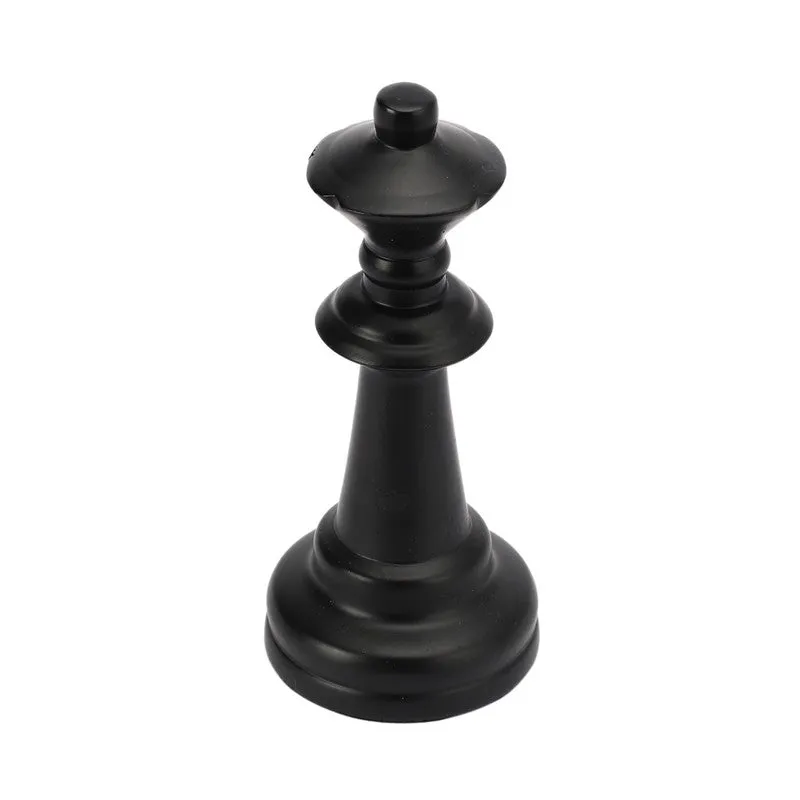 Minimalist Black Chess Showpiece media 4