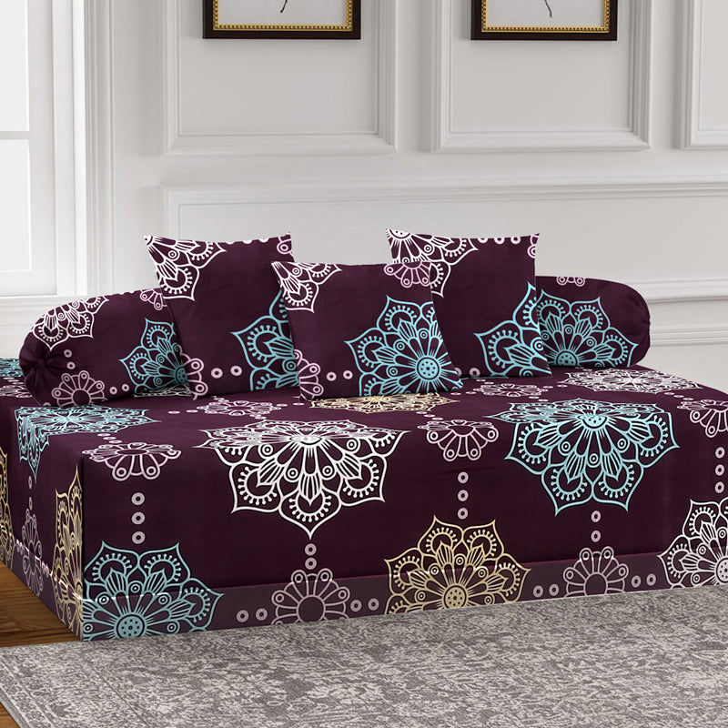 Casa Charm Diwan Set - Six Piece Set