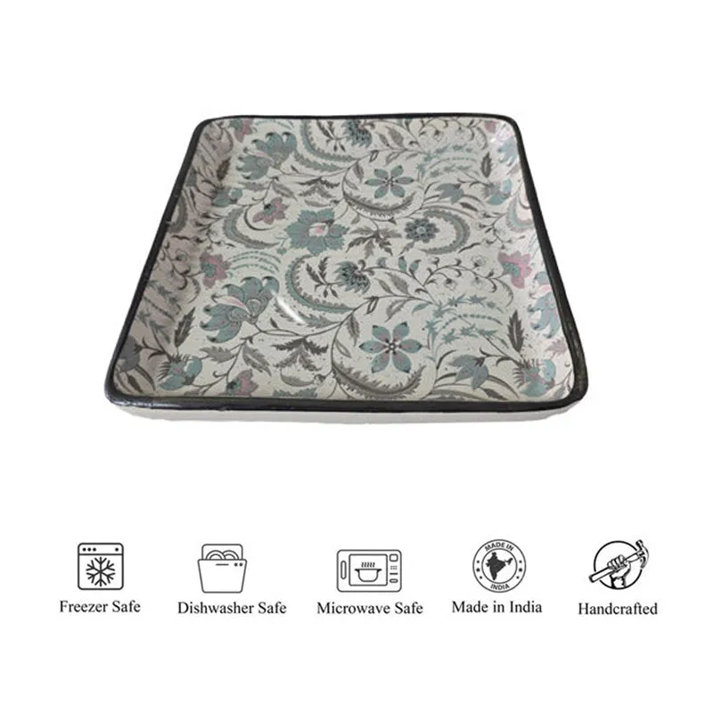 Arisho Floral Platter - Set Of Two media 4