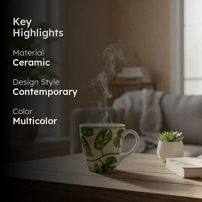 Velune Ceramic Coffee Mug (320 mL) media 2