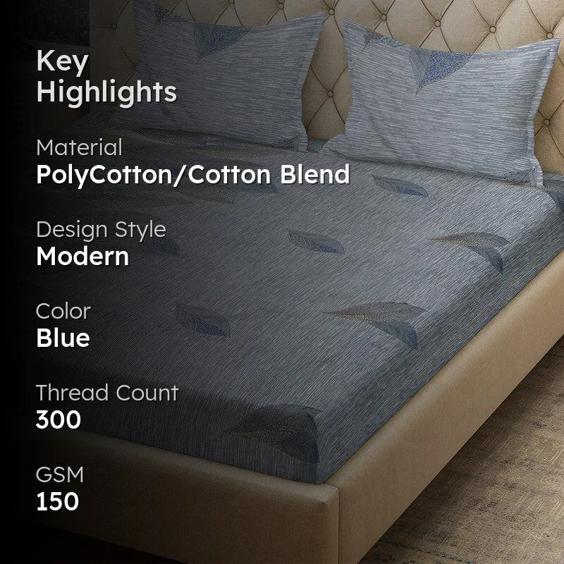Vinnie Floral Bedsheet - 150 GSM media 2