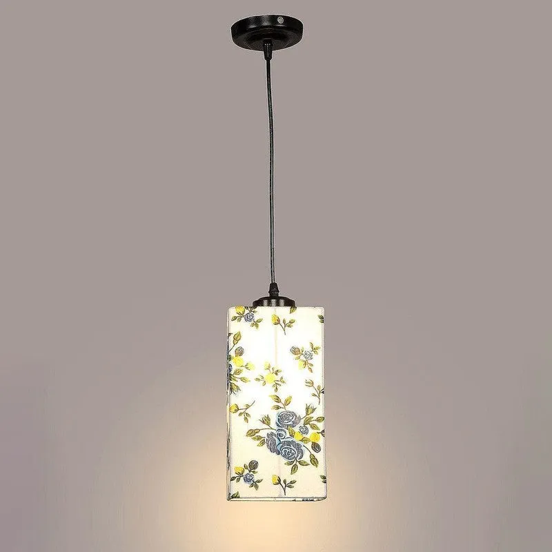 Blue Bay Fabric Ceiling Lamp media 1