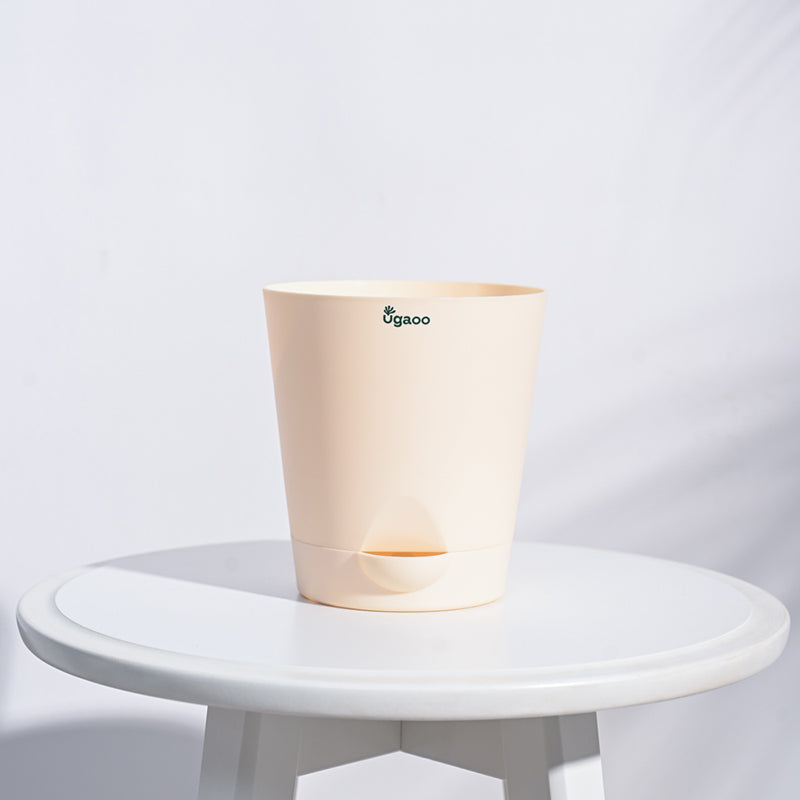 Ugaoo Bare Root Plastic Planter (Peach) - Set Of Five media 3