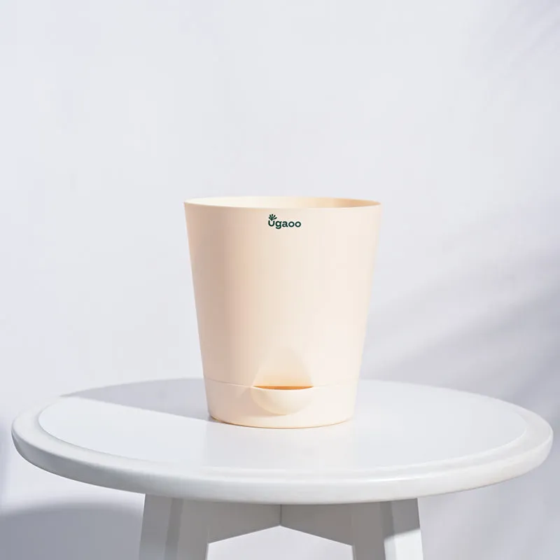 Ugaoo Bare Root Plastic Planter (Peach) - Set Of Five media 3