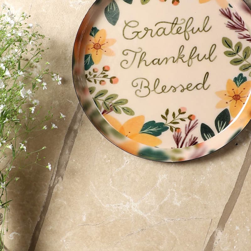 Grateful Charm Wall Plate media 3