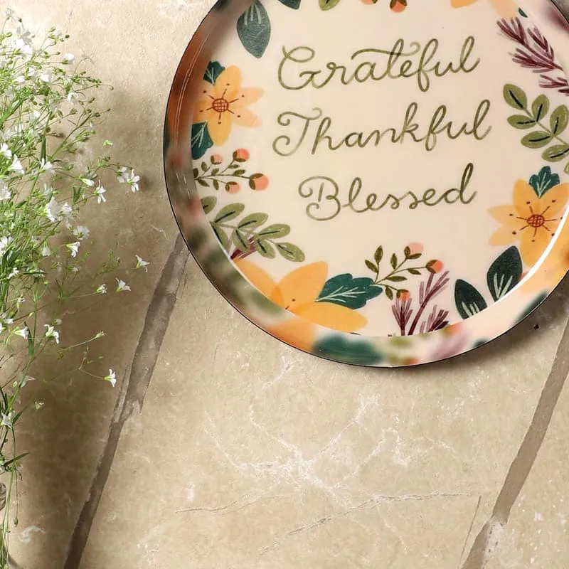 Grateful Charm Wall Plate media 3