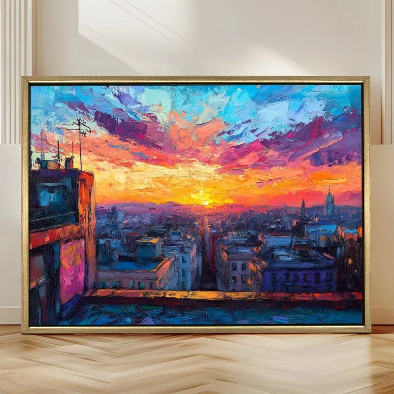 Citylume Canvas Wall Painting With Frame media 4