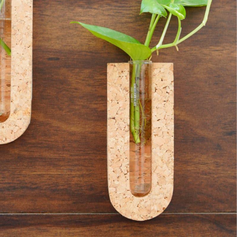 Una Cork Testube Planter