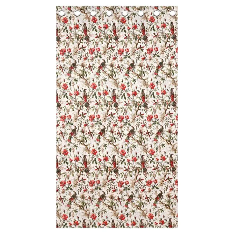 Koel Charm Curtain (Red) - Set Of Two media 6