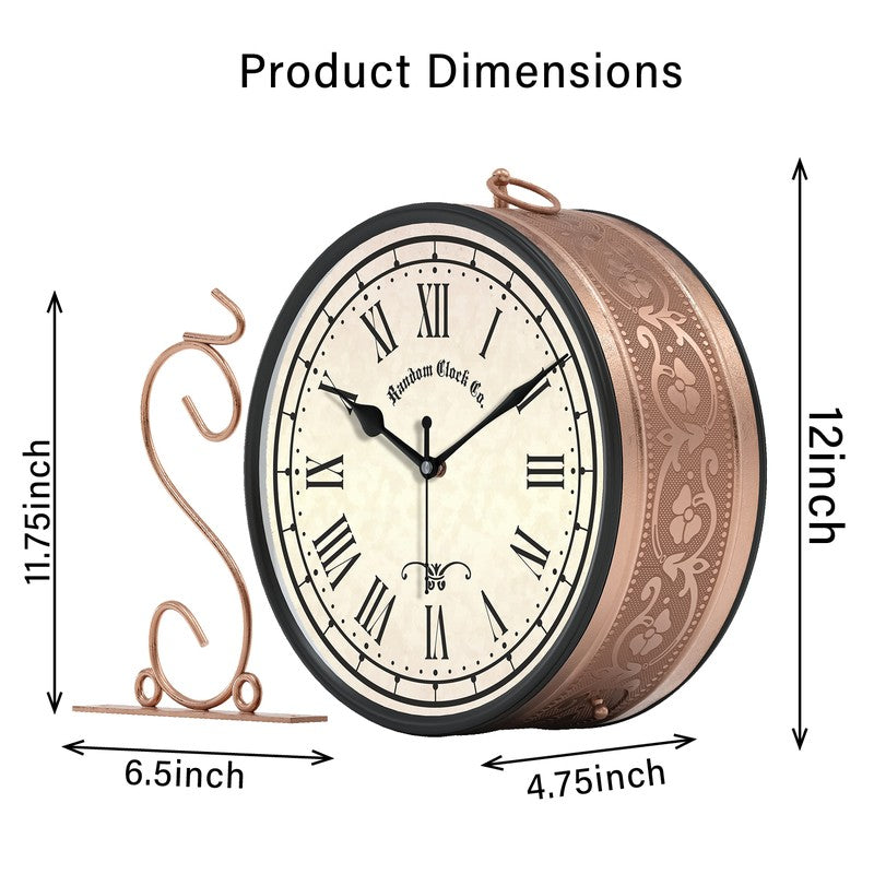 Langford Double Sided Wall Clock media 9